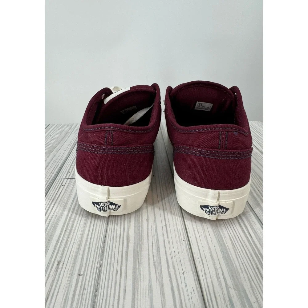 Vans Atwood Outdoor Port Royale Mens Size 8.5 Burgundy Canvas‎ Sneakers